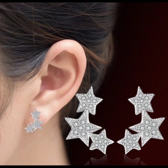 star earrings - Picture 2 of 2